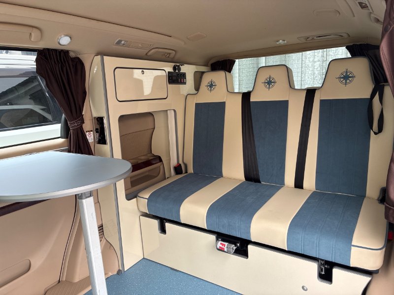 2008 Toyota Vellfire Day van camper conversion 3.5 V6 petrol automatic low miles cruise control 240v mains hook up